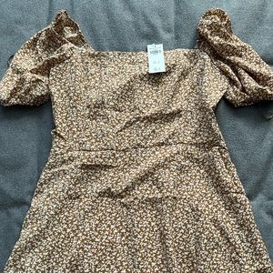 ANERCROMBIE - BRAND NEW - SHIRT FLOWY FLOWERS DRESS